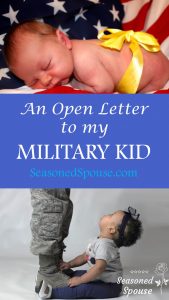 military kid How do you explain a military career to a baby? Here's one way...