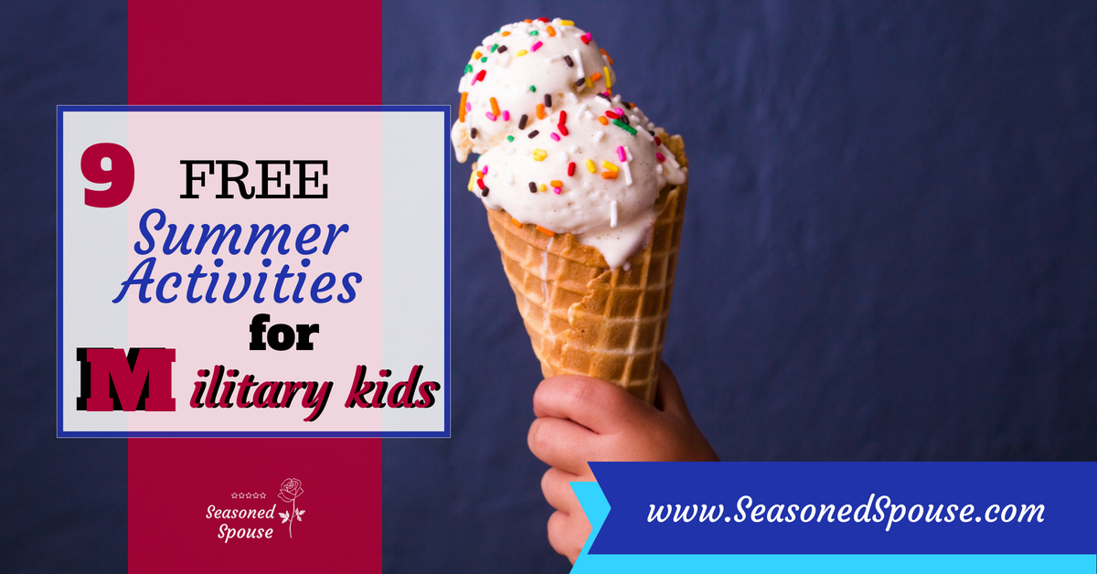 9 Free Summer Activities for Military Kids