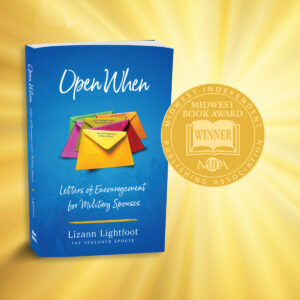 military spouse books Open When book encourages military spouses